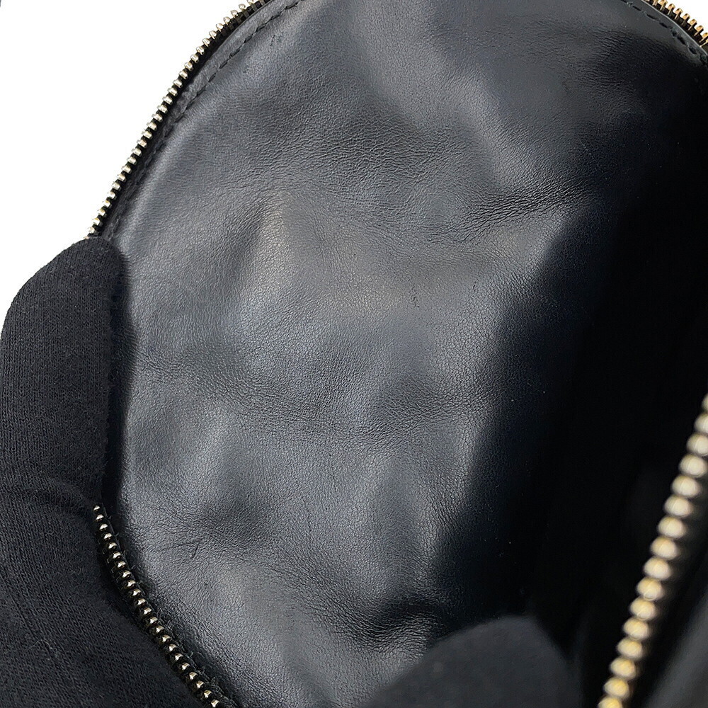 Christian Dior Cannage Backpack Rucksack Daypack Lambskin Black Bag - Picture 8 of 12